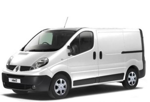 Renault Trafic - una elegante minivan con una veta comercial