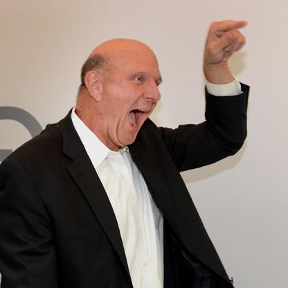 Steve Ballmer es una estrella de la primera magnitud de Microsoft