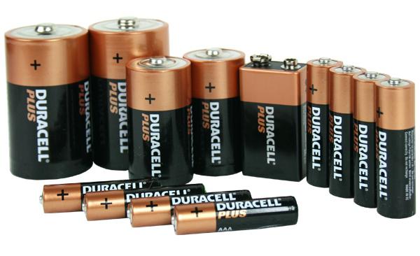 baterías duracell