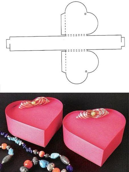 Cómo hacer que un corazón sea una caja