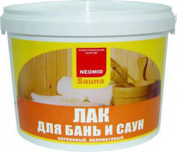 barniz neomid para sauna saunas 