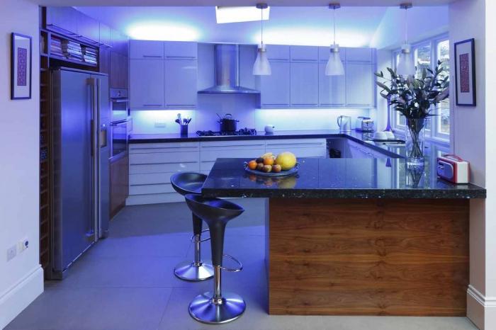 Luz de fondo LED para cocina