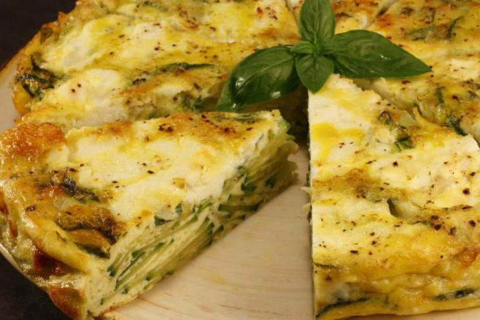 Frittata con calabacín: recetas