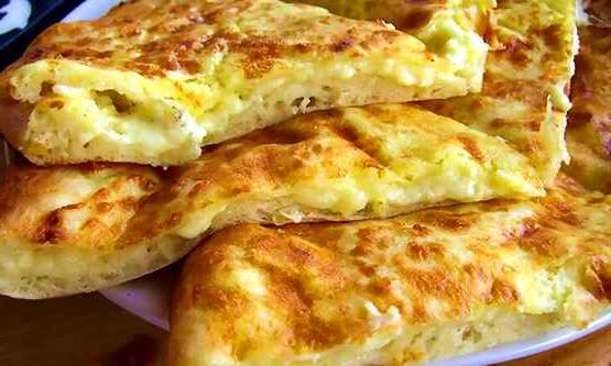 estamos preparando khachapuri en casa