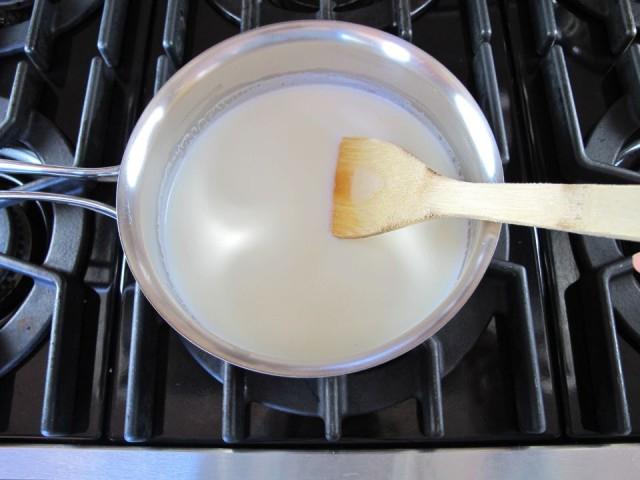 cómo cocinar un mango con leche