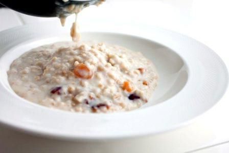 gachas de avena clara sol calorías