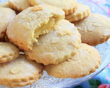 Galletas de arena y cuajada: una receta con una foto