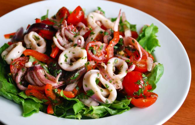 Calamares Con Huevo Y Cebolla