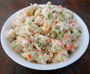 cómo preparar una ensalada de cóctel mar