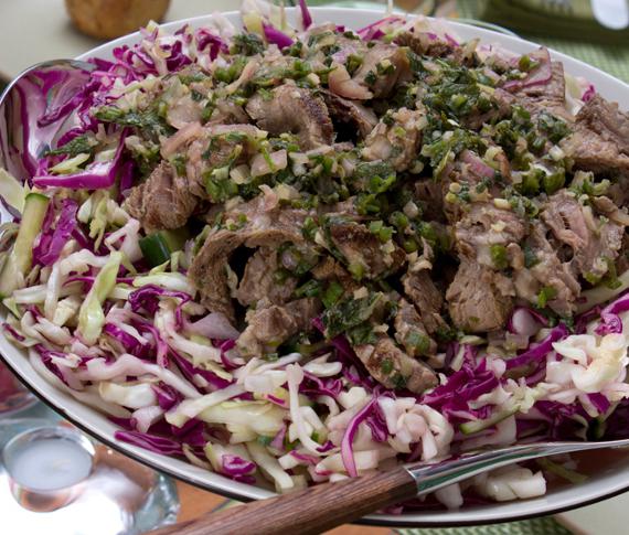 Ensalada tailandesa de carne: opciones de cocina