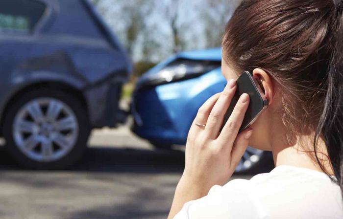 pagos por un asedio en caso de un accidente