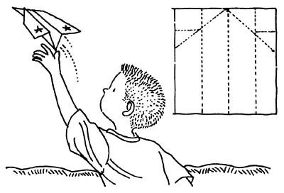 circuito de aviones de papel