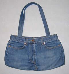 Cartera de jeans: simple y rápida