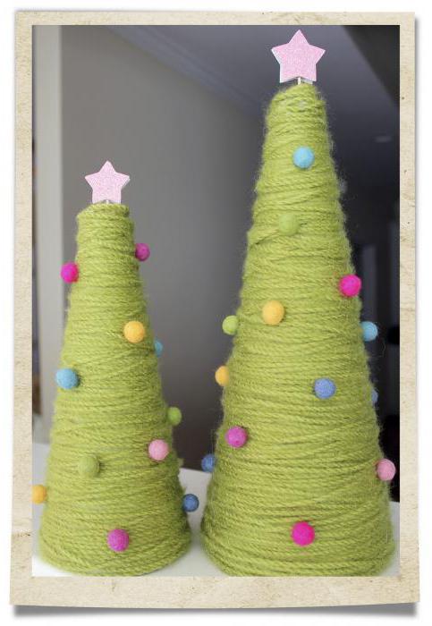 Cómo hacer un cono de papel para un árbol de Navidad con tus propias manos