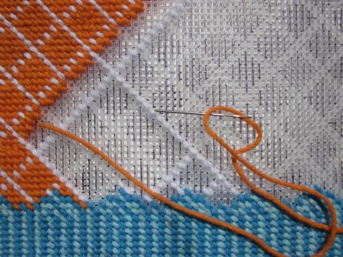 Conceptos básicos de la costura de tapicería de bordado