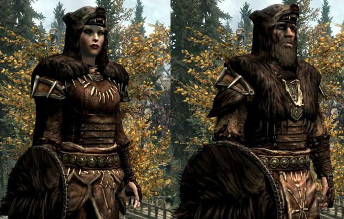 skyrim moda para la armadura