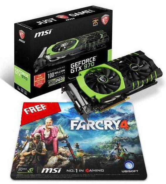 tarjeta de video MSI GTX 970 Gaming 