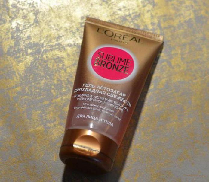 Autosunburn Loreal Sublim Bronze Gel Opiniones