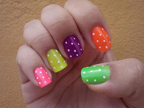 Hermosa y fácil manicura en casa. Ideas de manicura