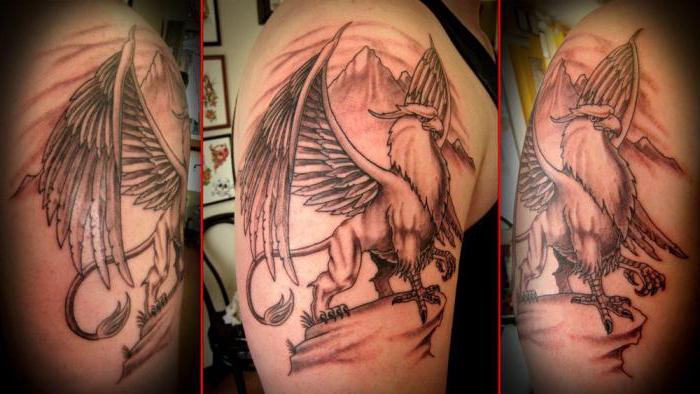 cuadro de tatuaje griffin