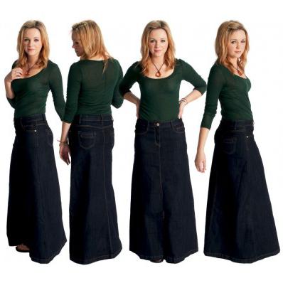 Falda larga: ¿qué ponerse en invierno y cómo elegir un modelo?