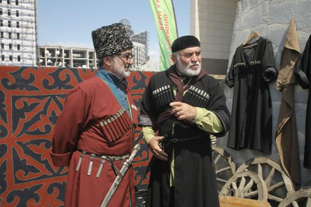 traje nacional de Chechenia 