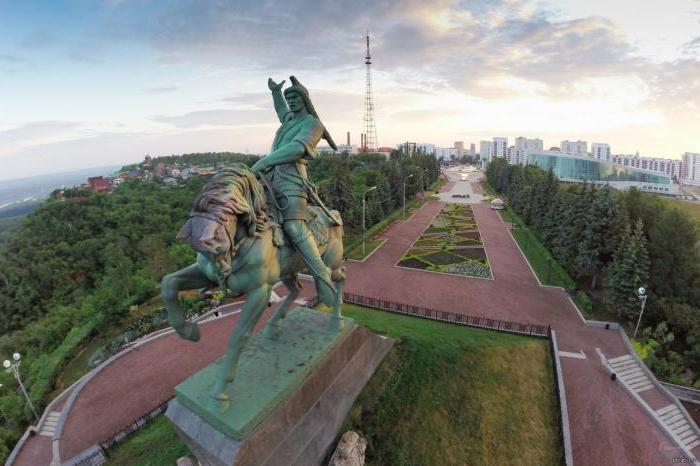 Ufa, Salavat Yulaev, monumento, dirección