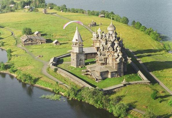 aleaciones a lo largo del río onega