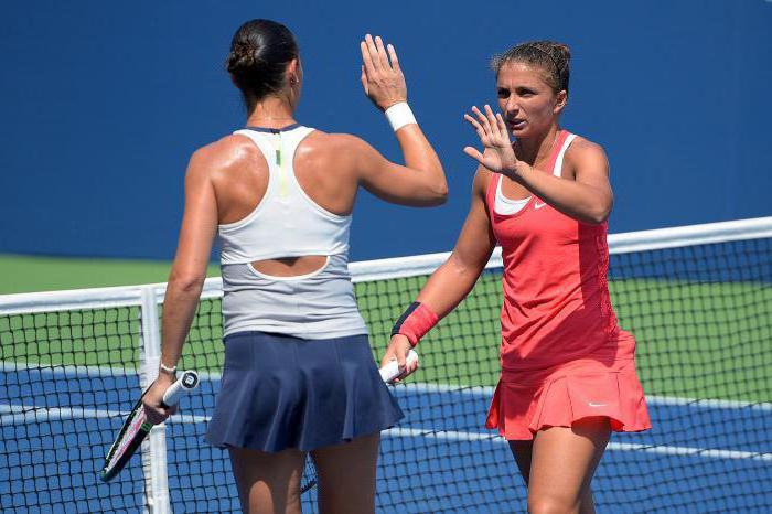 Sarah Errani: una de las líderes del tenis italiano