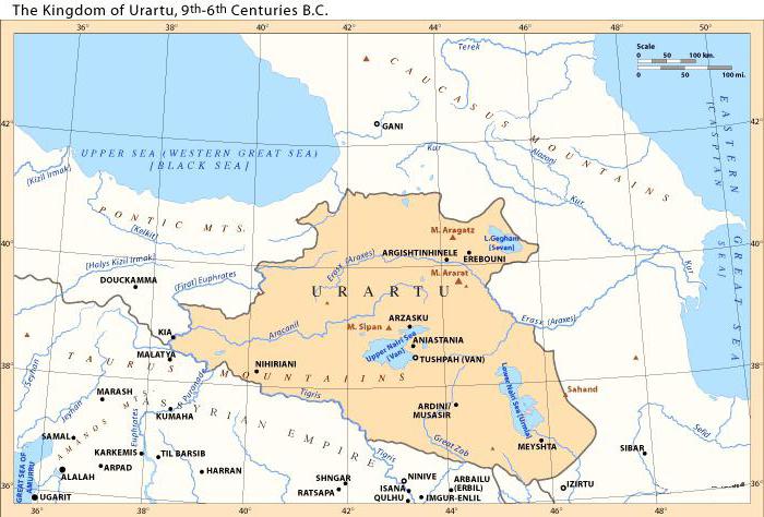 Estado antiguo en las tierras altas armenias