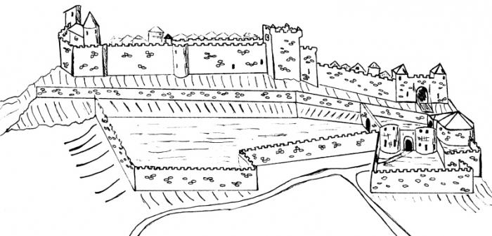 estructura de fortificación