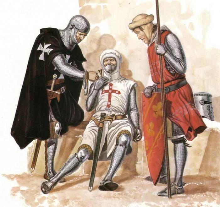 Órdenes caballerescas en la historia medieval