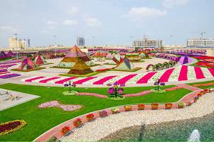 La maravilla árabe del mundo: un parque de flores en Dubai