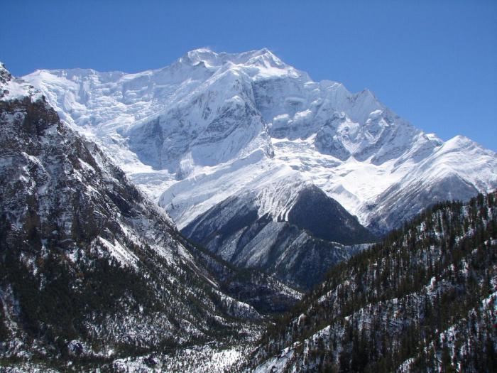 qué montañas en Nepal