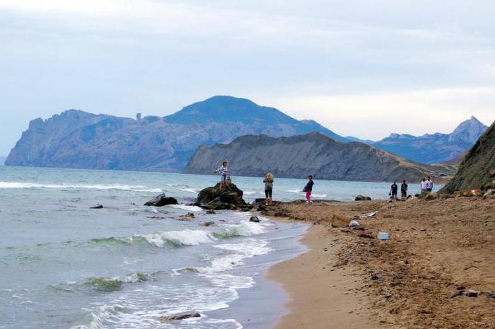 Descanso en Crimea - parque natural Silent bay, Koktebel