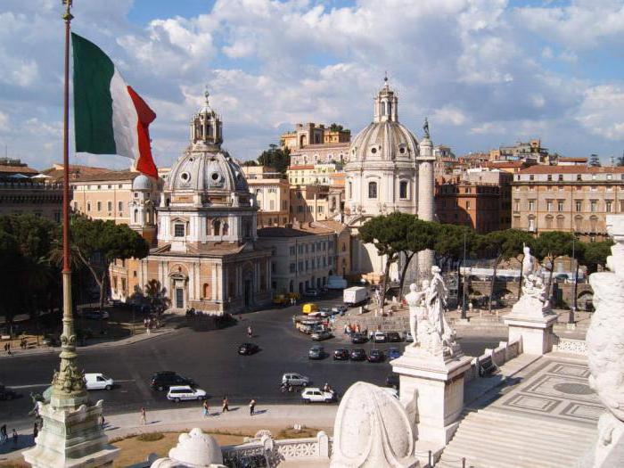 La Plaza de Venecia en Roma