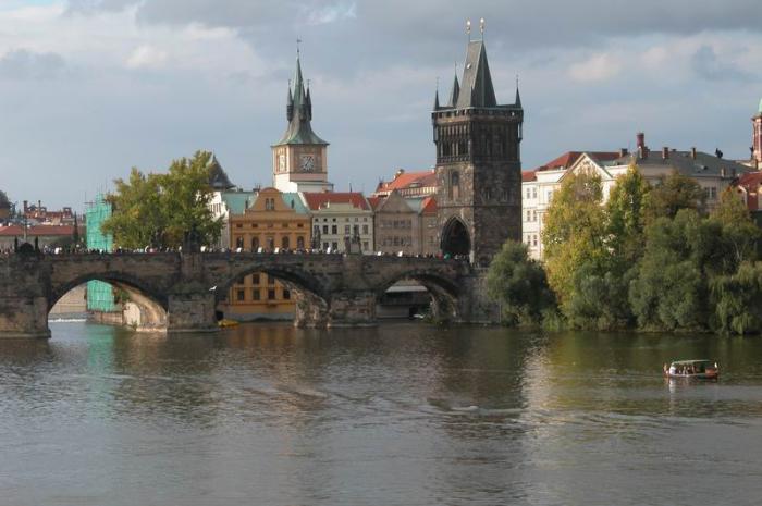 Puente de Carlos en Praga 