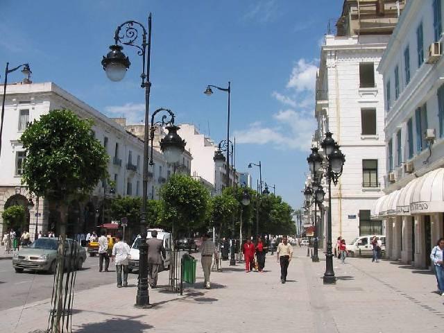 la capital de Túnez