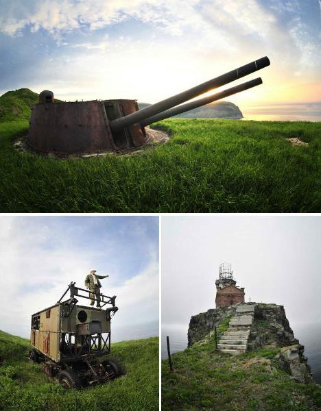 Instalaciones militares abandonadas. Lugares originales para el turismo exótico