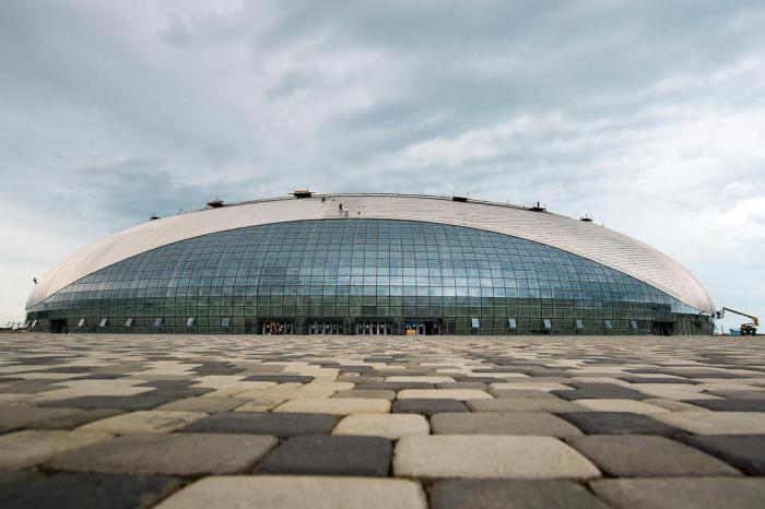 El Gran Palacio de Hielo (Sochi) es una estructura única