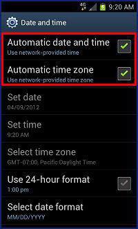 Cómo cambiar la fecha en Galaxy S II: instrucciones detalladas