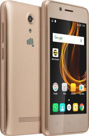 smartphone micromax bolt pace q402 champagne especificaciones