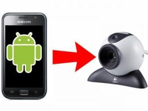 Teléfono móvil como una cámara web con características más avanzadas