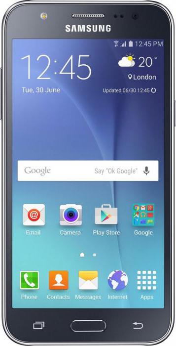 Samsung Galaxy J7: reseña detallada