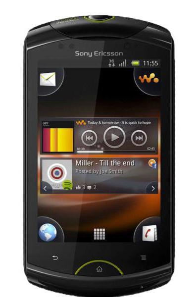 Sony Ericsson WT19I: especificaciones y firmware