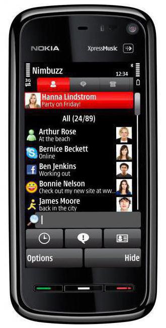 Nokia 5800 XpressMusic: especificaciones y comentarios