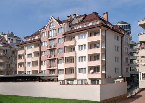 pasaporte electrónico de un edificio de apartamentos 