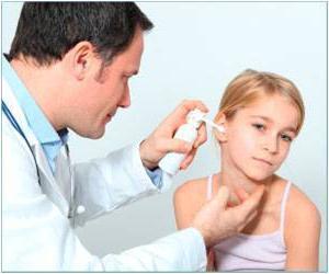 Otitis en los síntomas del niño